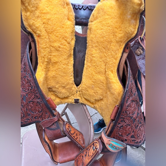 16” Corriente Roping Saddle - Picture 2 of 4